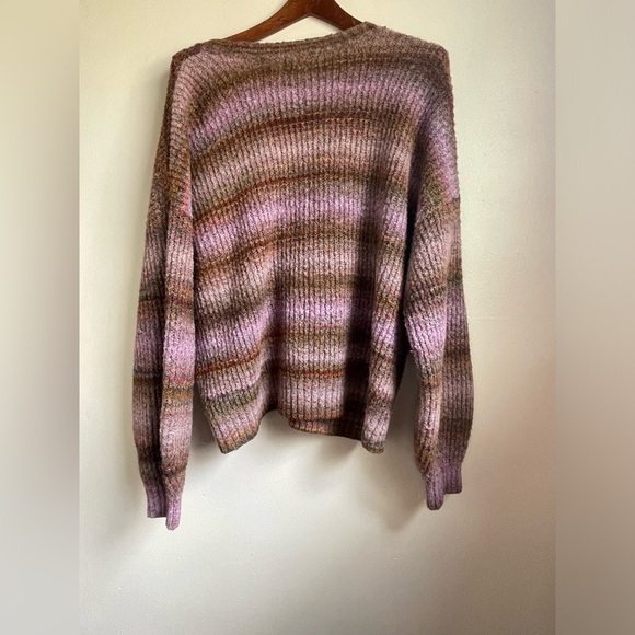 Christian Siriano New York Marled Cardigan Light Weight Sweater Women's XL - Picture 2 of 7